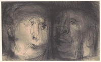 KT 2007 039
<br/>
Twee koppen
<br/>
<em>Buurman, Kees (1933 - 1997)</em>